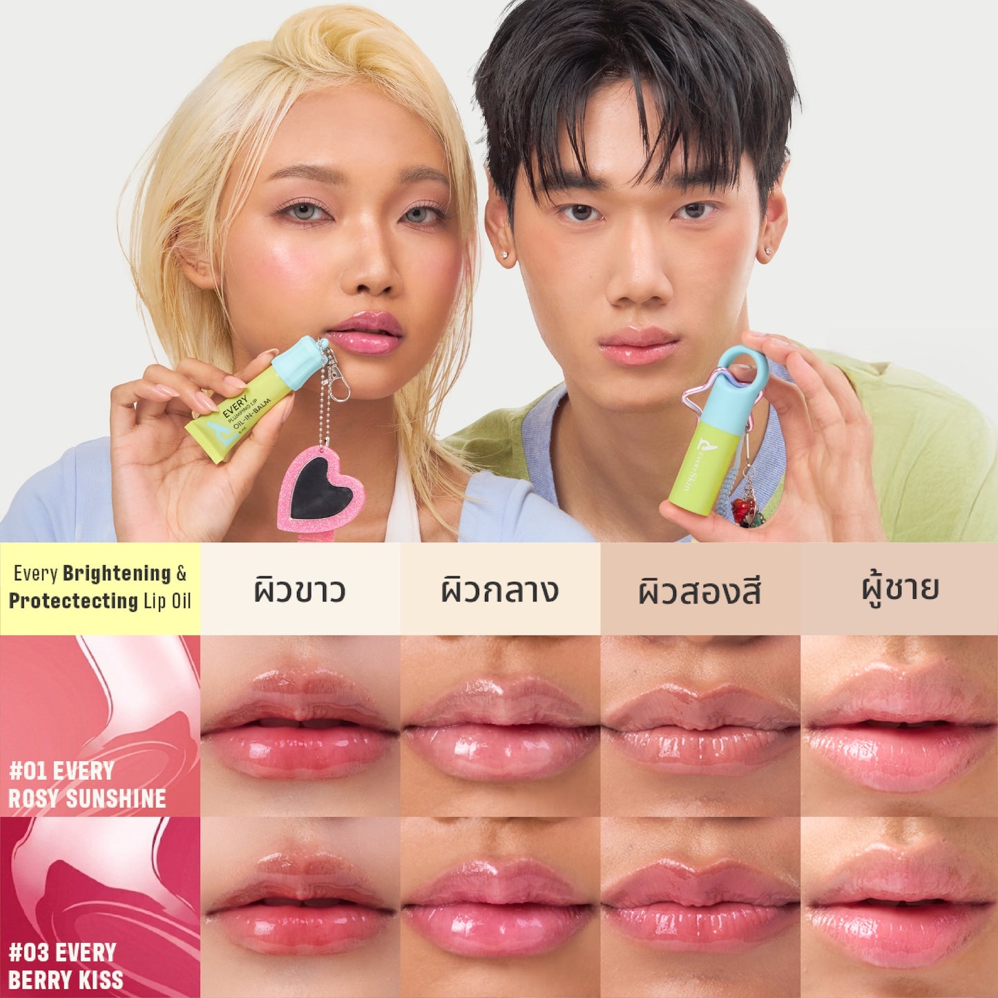 Every Brightening & Protecting Lip Oil SPF50+ PA++++